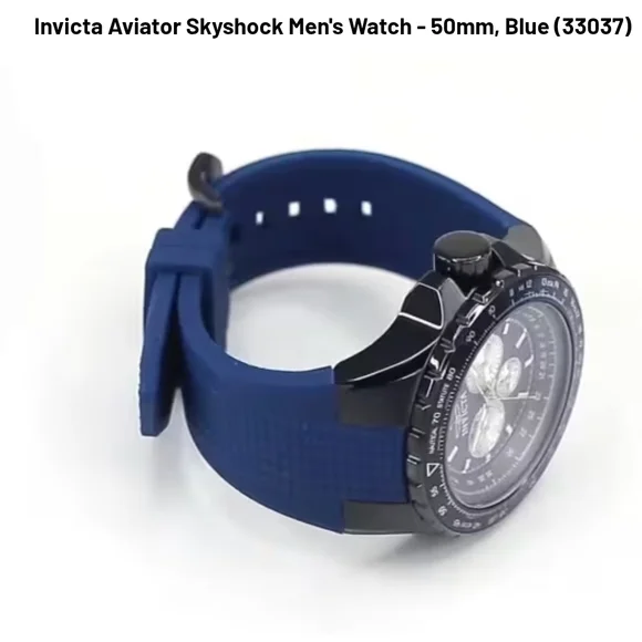 Invicta Aviator Skyshock Men's Watch - Blue and Black